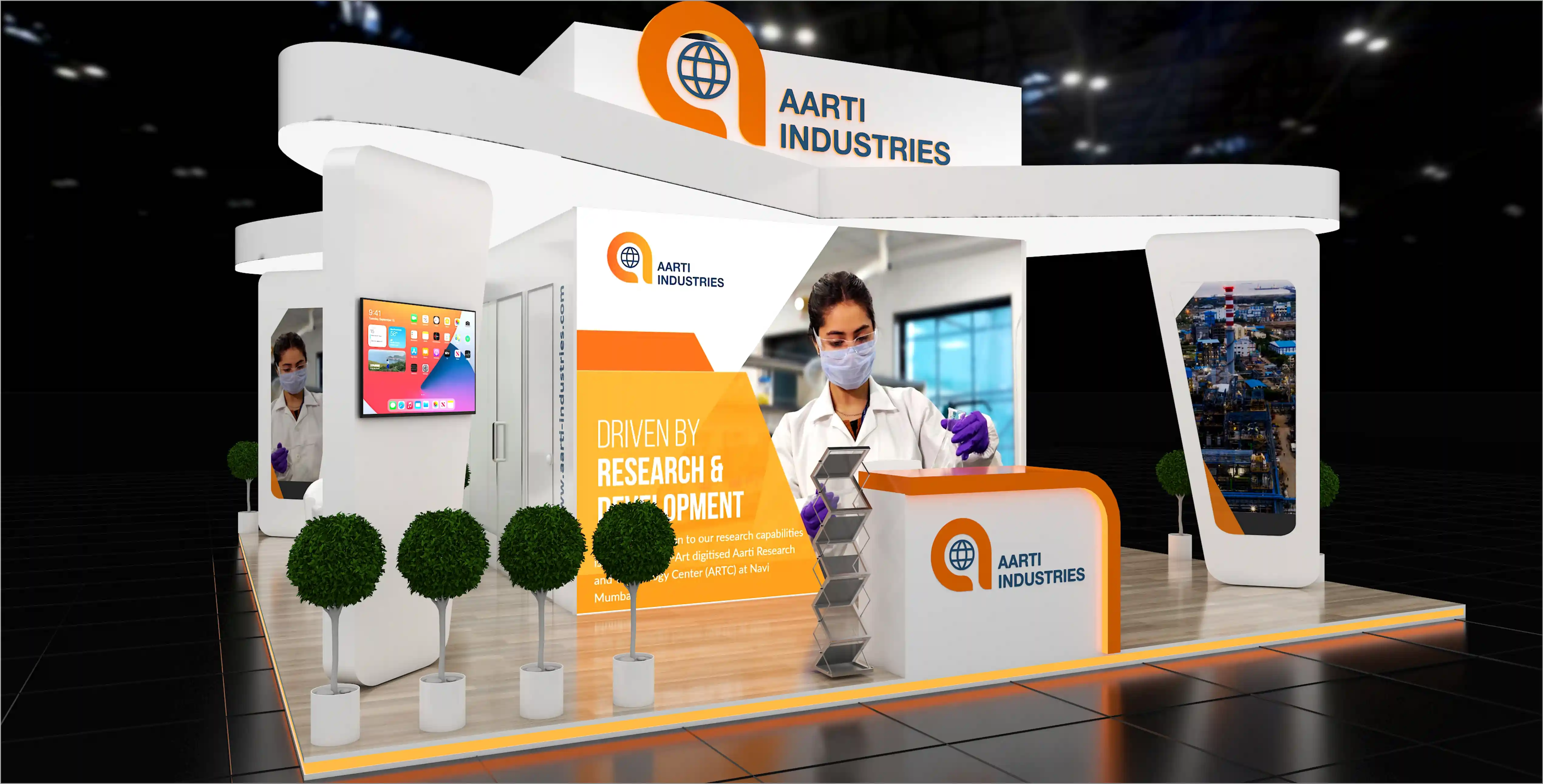 Expotree Exhibition Stall - Custom Booth Fabrication Europe 5