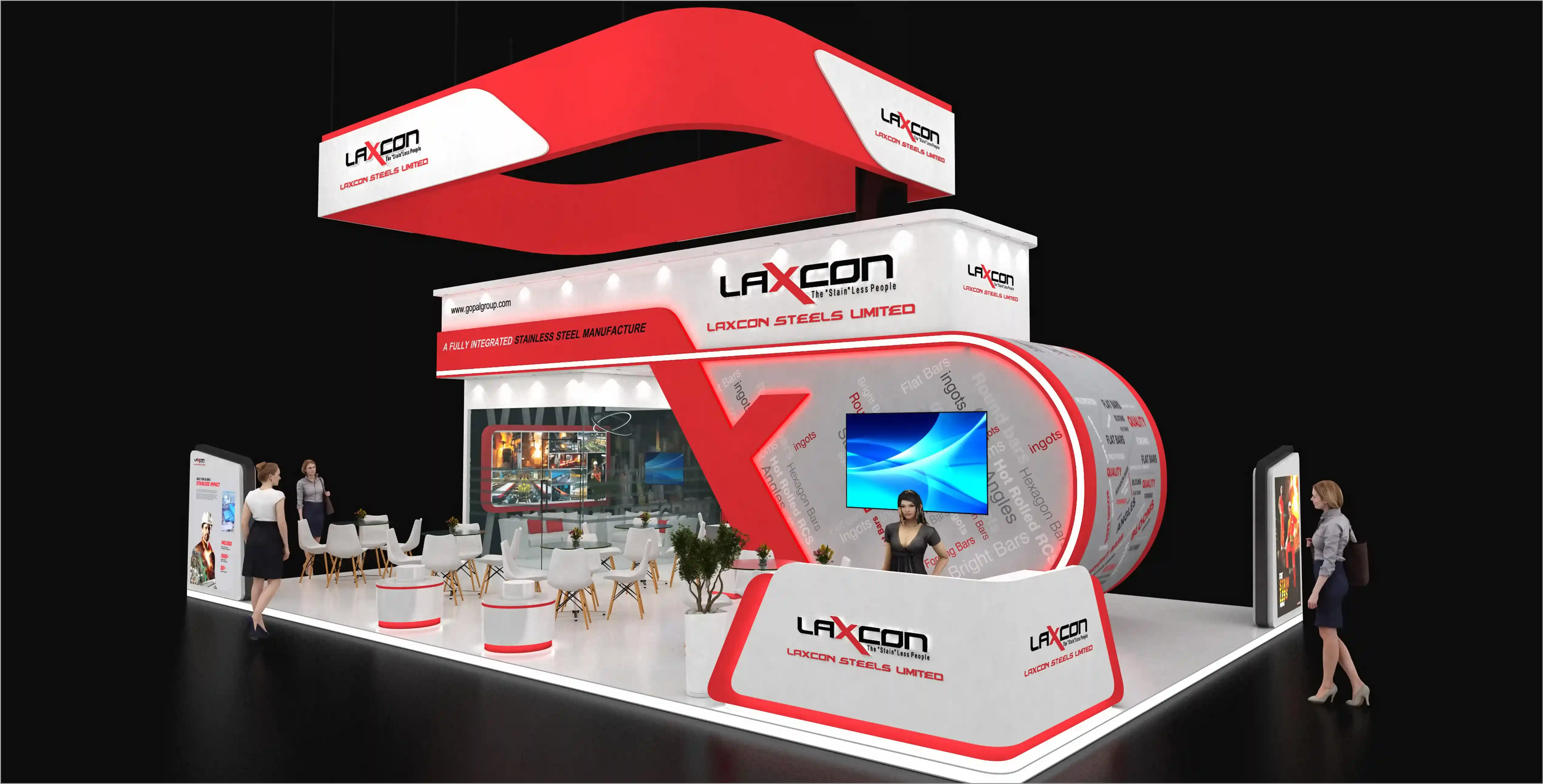 Expotree Exhibition Stall - Custom Booth Fabrication Europe 7