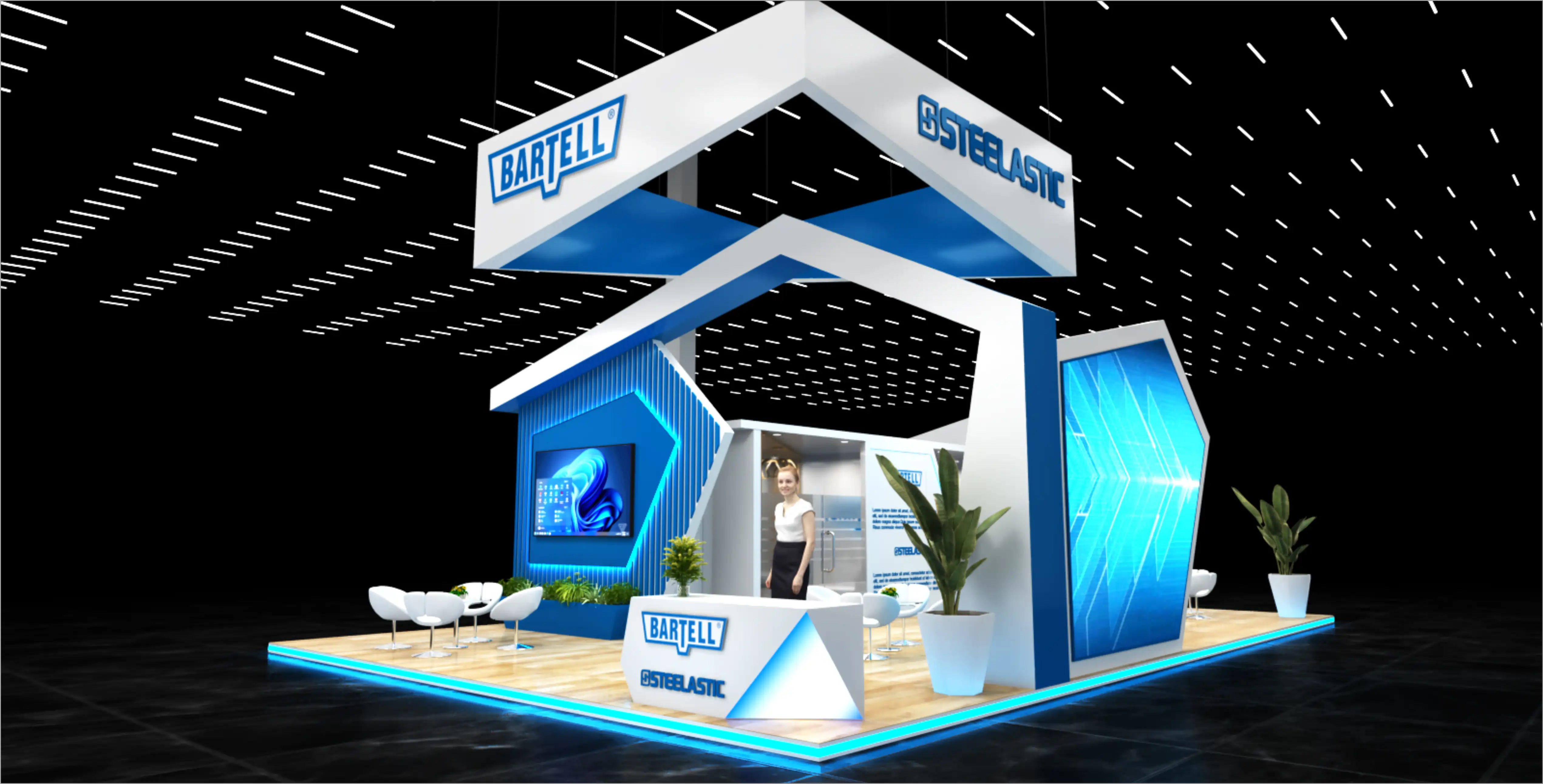 Expotree Exhibition Stall - Custom Exhibition Stall Design 1